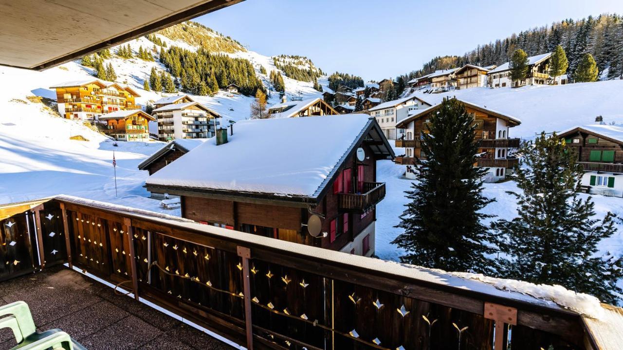 Haus Sportina Lägenhet Riederalp Exteriör bild