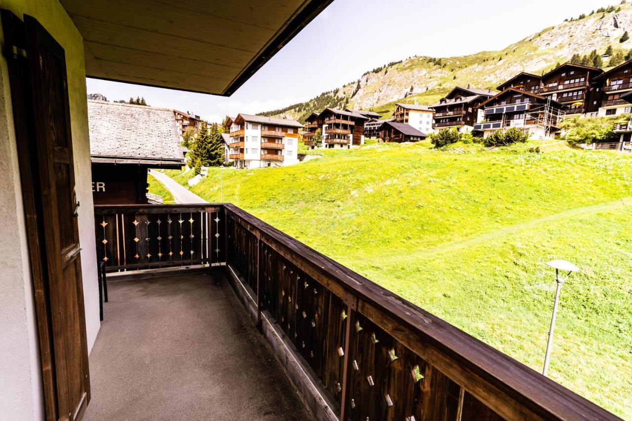 Haus Sportina Lägenhet Riederalp Exteriör bild