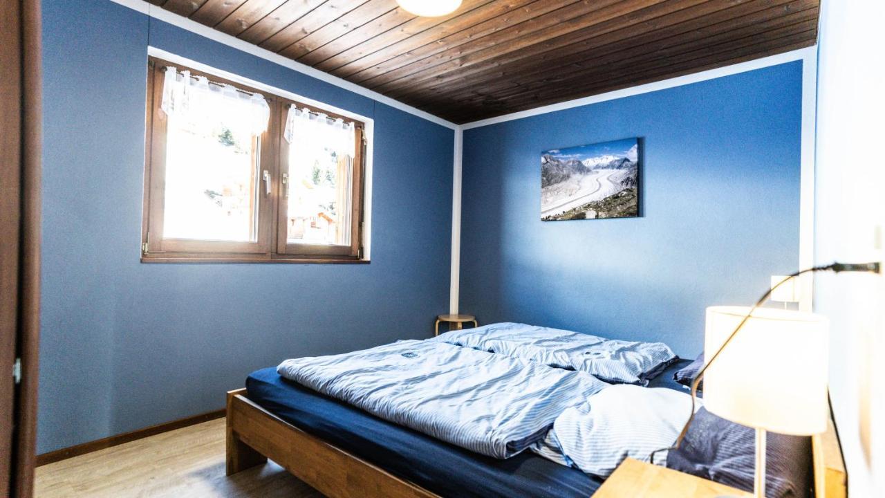 Haus Sportina Lägenhet Riederalp Exteriör bild