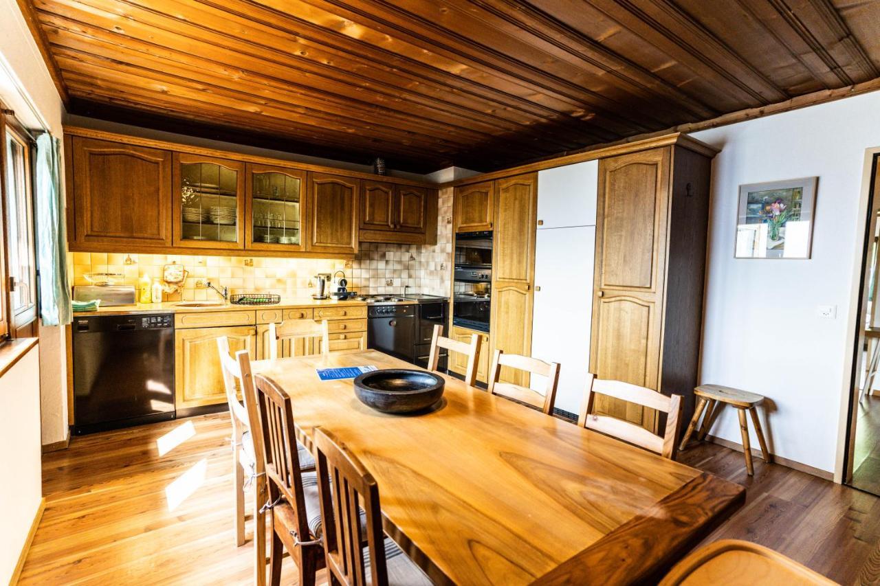 Haus Sportina Lägenhet Riederalp Exteriör bild