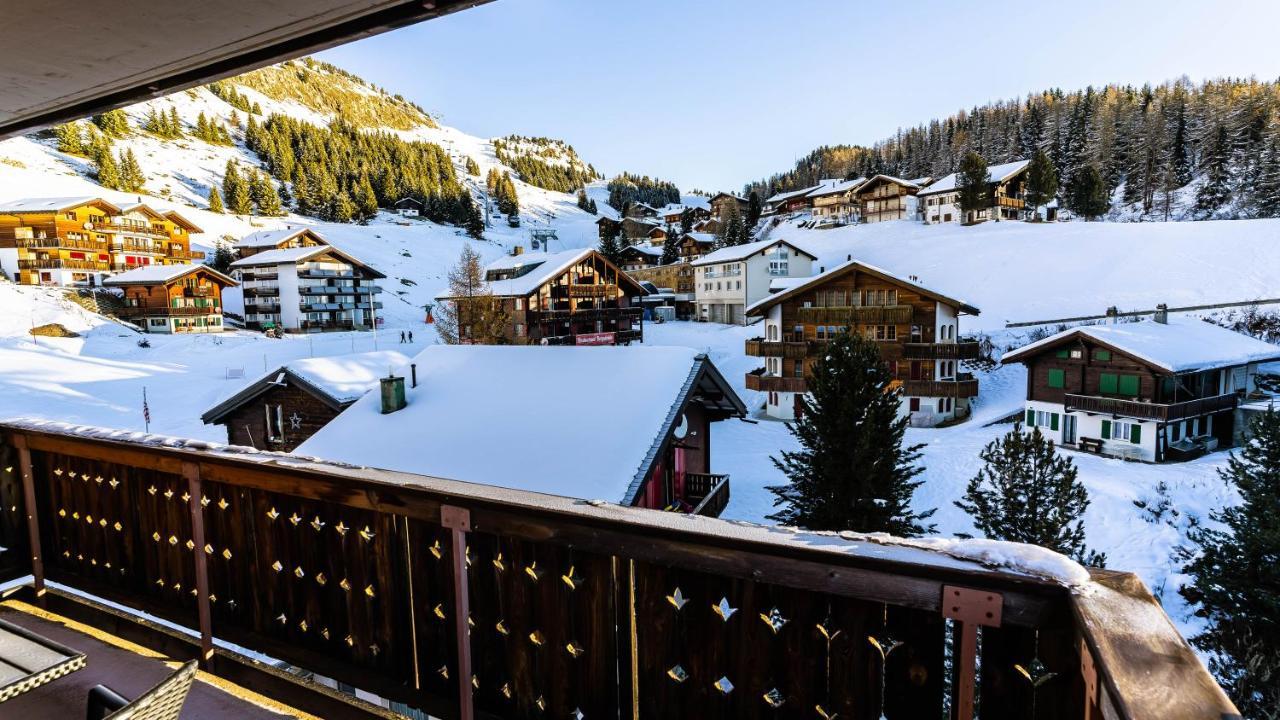 Haus Sportina Lägenhet Riederalp Exteriör bild